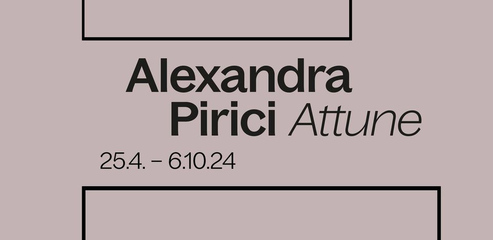 Opening: Alexandra Pirici. Attune