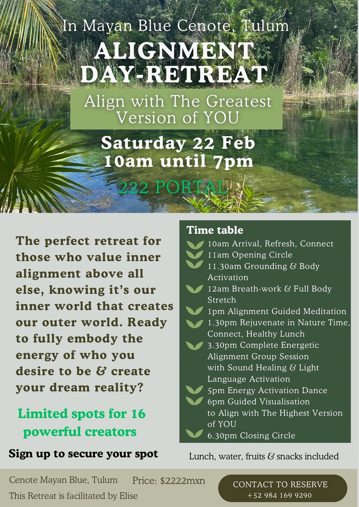 ALIGNMENT DAY RETREAT 22 Feb 