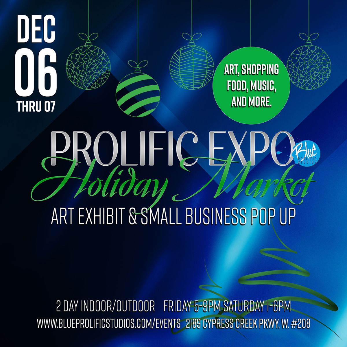 Prolific Expo Holiday Market