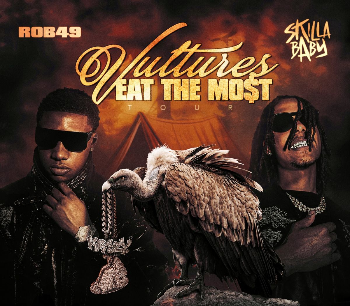 ROB49 & SKILLA BABY \u2013 VULTURES EAT THE MOST TOUR