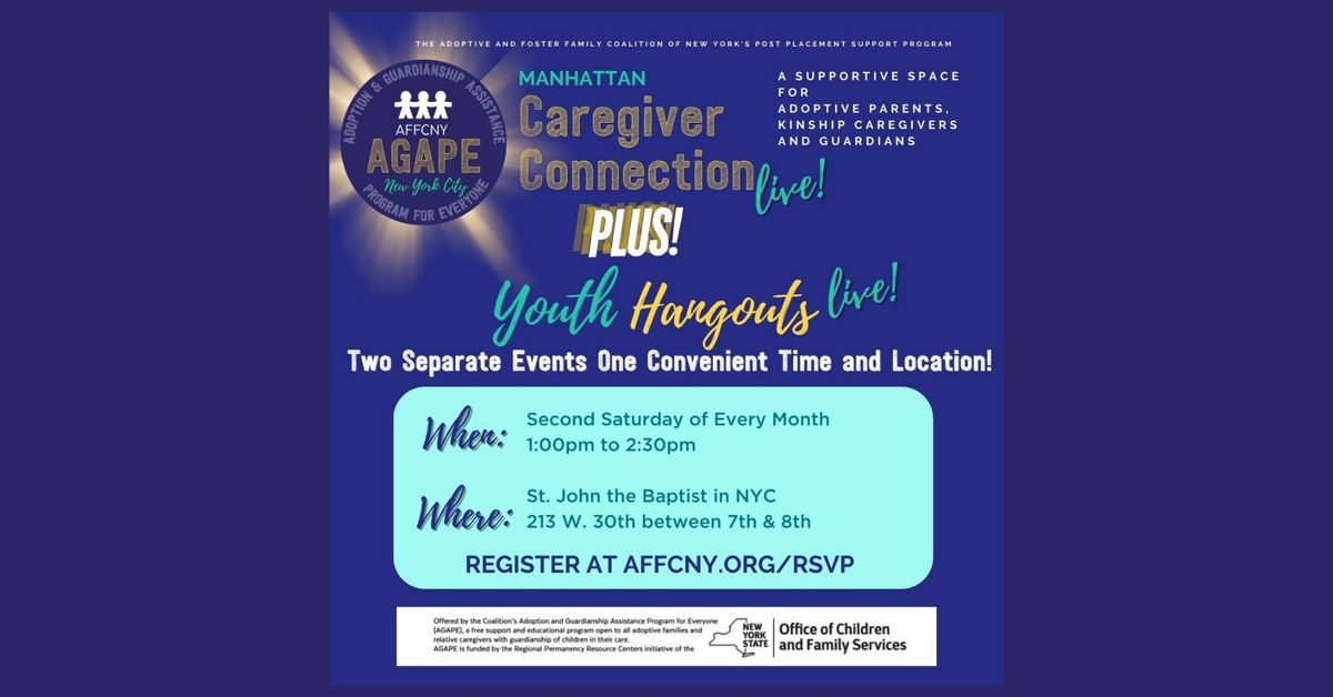 AGAPE NYC Caregiver Connection LIVE! 