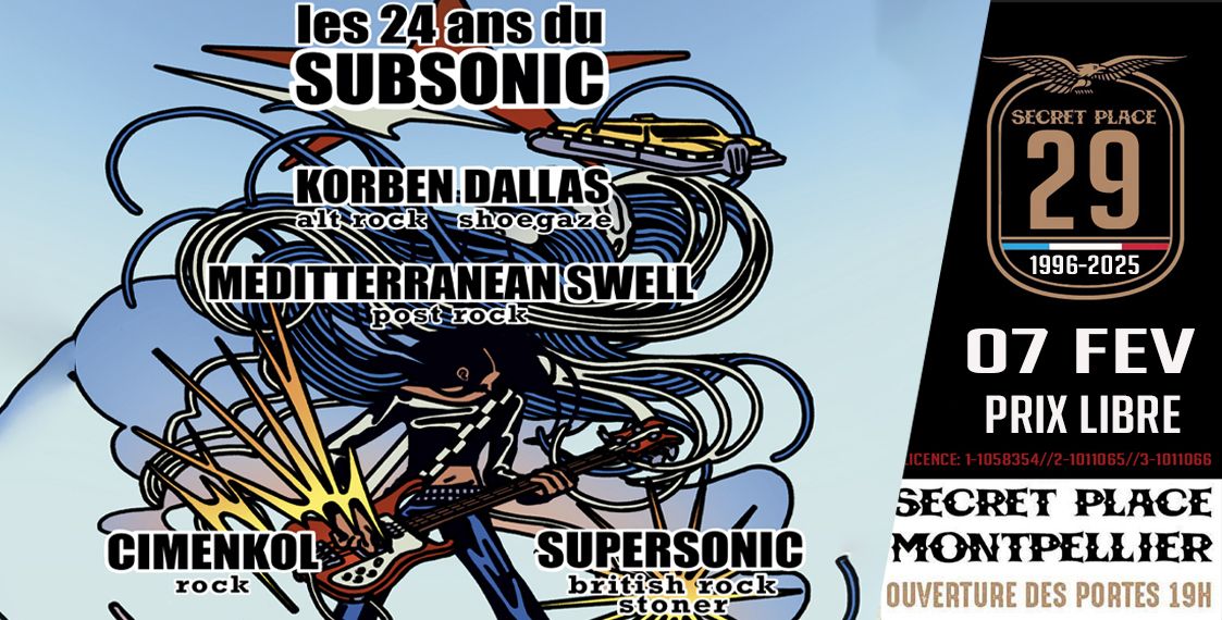 Anniversaire SUBSONIC 24 ans 