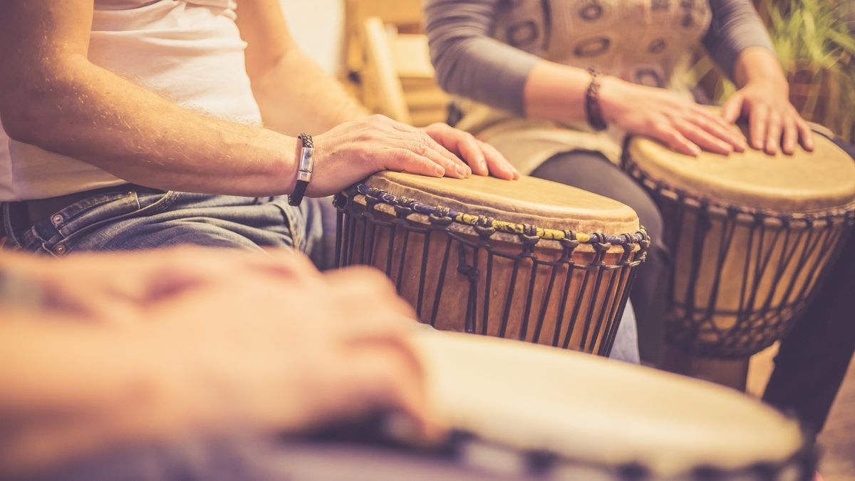 Embark on a Rhythmic Journey: Join Iggy Garcia in the Drum Circle at the Reiki Center