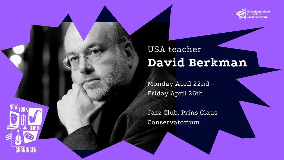 Masterclass & concert David Berkman