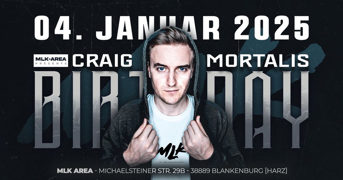 "CRAIG MORTALIS - BIRTHDAY PARTY"