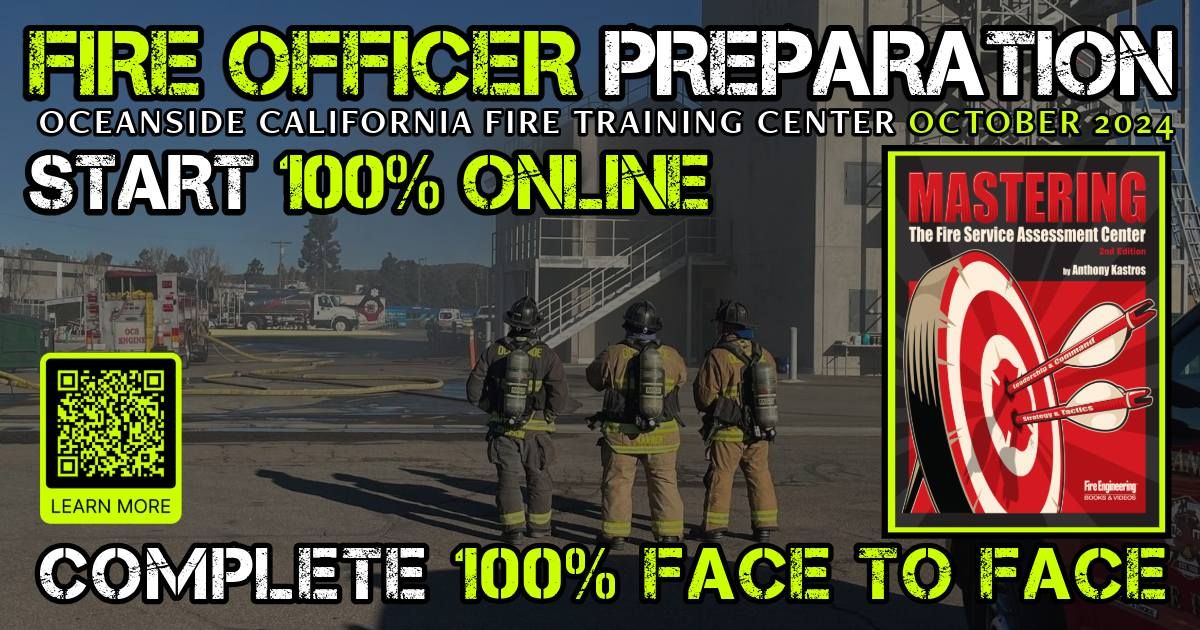 Oceanside, CA | Mastering the Fire Service Assessment Center (In Person)