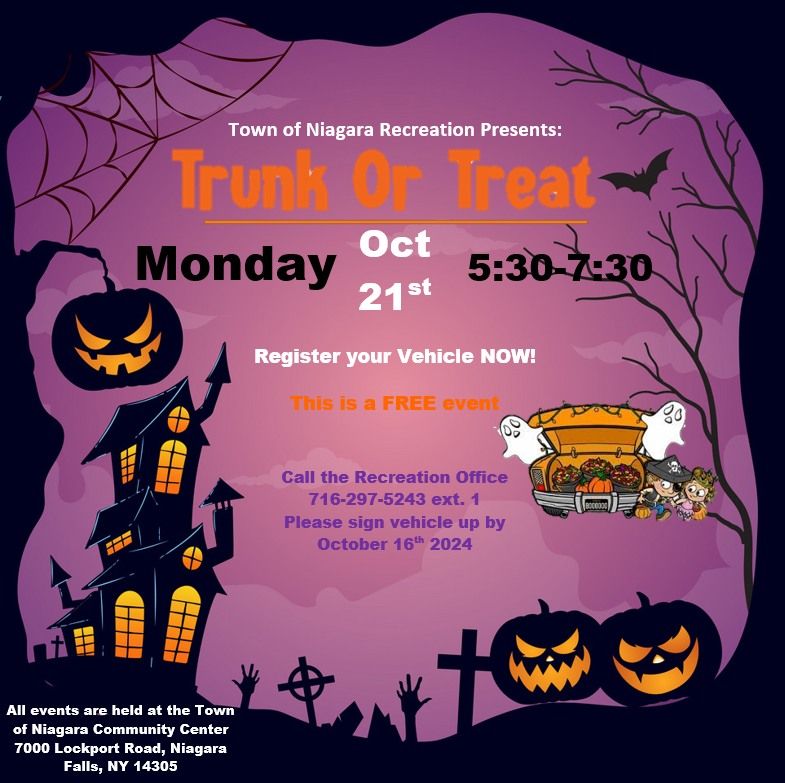 Trunk or Treat