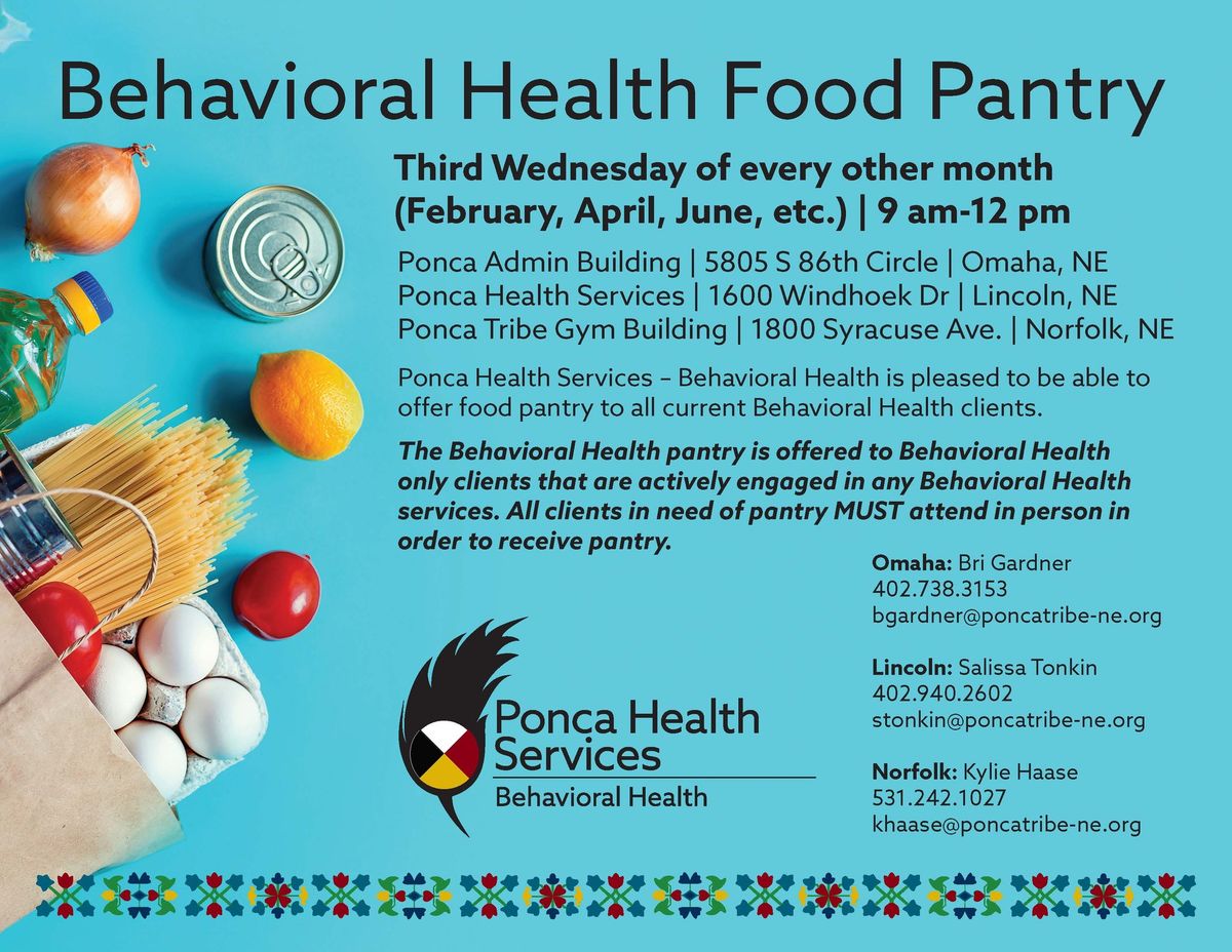 Behavioral Health Food Pantry - Lincoln