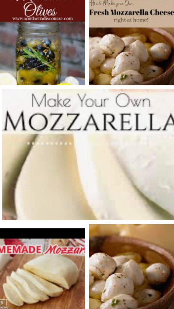 Now that\u2019s Italian!! Mozzarella cheese & infused oil for olives