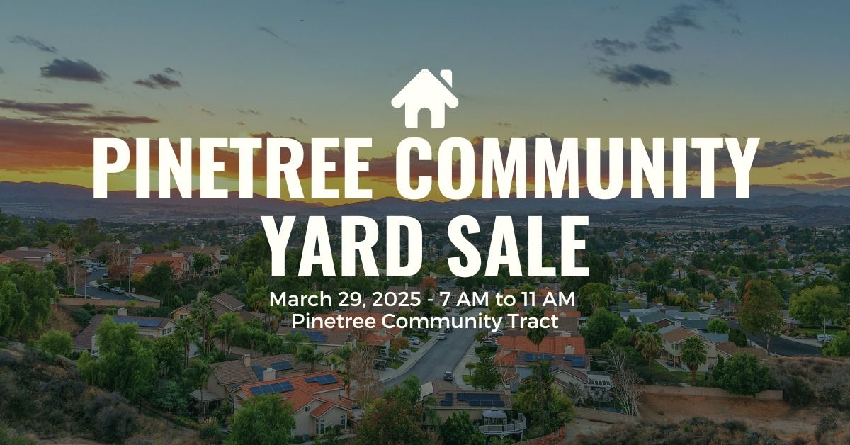 Pinetree Community Spring Yard Sale