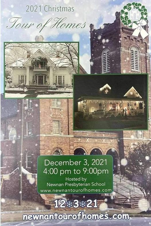 Newnan Ga Christmas Tour Of Homes 2022 Newnan Tour Of Homes 2021: Historic College-Temple Neighborhood, 38  Greenville St, Newnan, Ga 30263-2602, United States, 3 December 2021