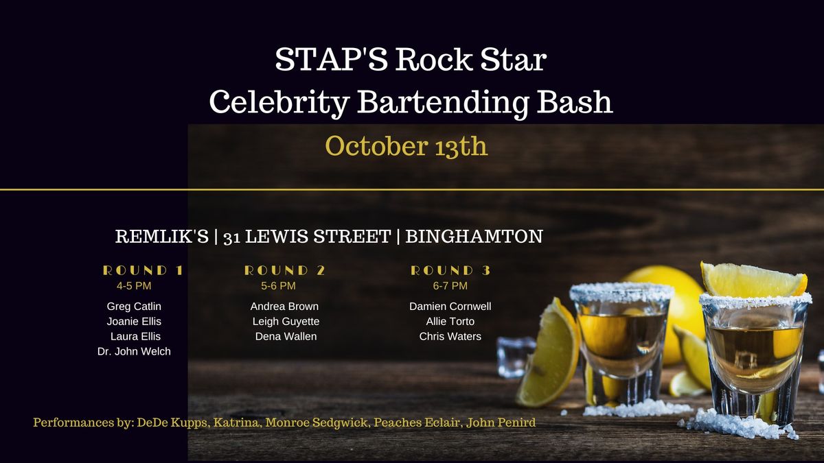 STAP's RockStar Celebrity Bartending Bash