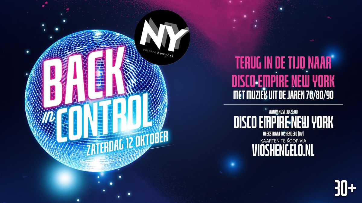 Back In Control - Disco Empire New York 