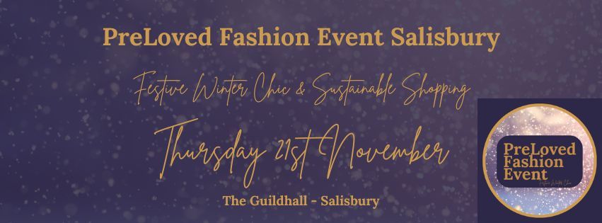 PreLoved Fashion Event Salisbury - Festive Winter Chic & Sustainable Shopping