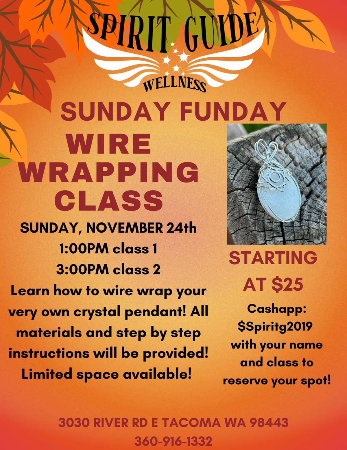 Wire Wrapping Class