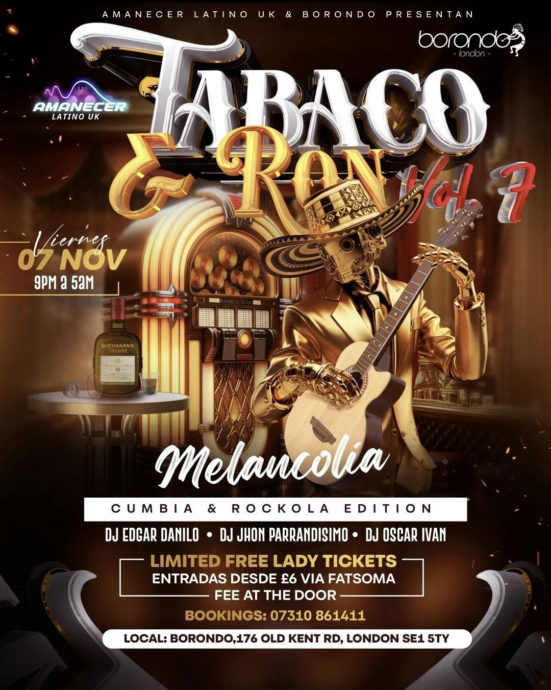 TABACO&amp;RON VOL.7 MELANCOLIA