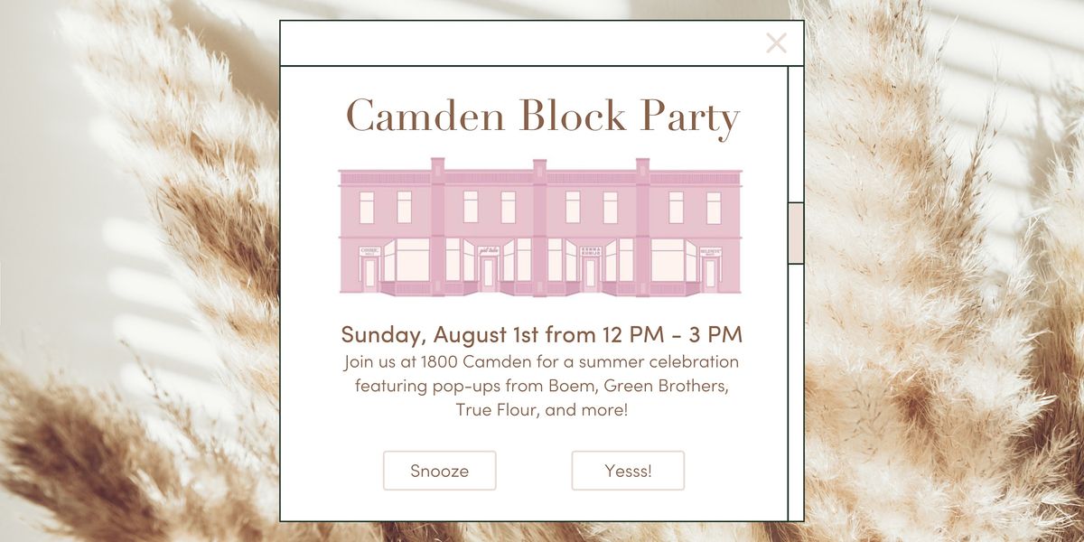 Camden Block Party