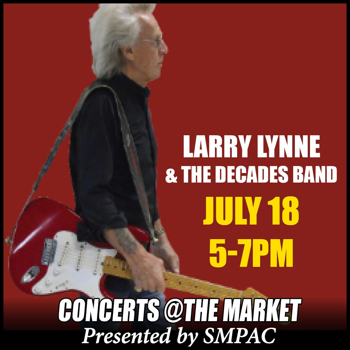 Concert at South Milwaukee Downtown Market Larry Lynne & The Decades Band