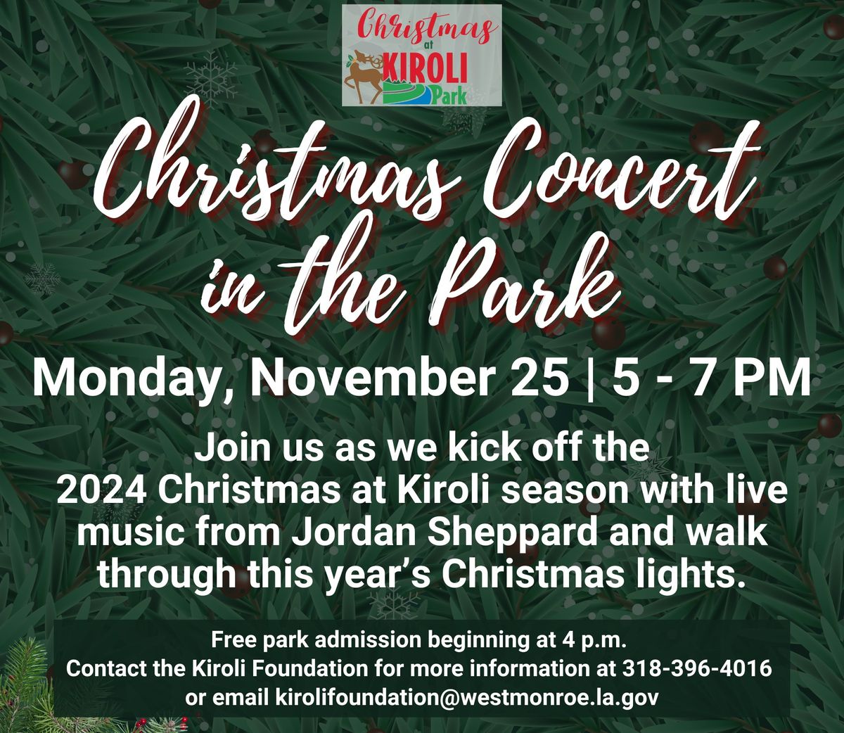 Christmas Concert in the Park