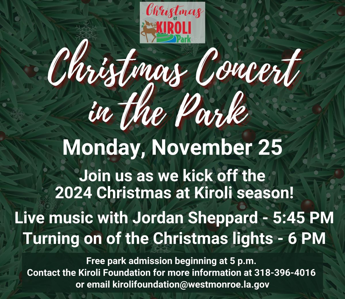 Christmas Concert in the Park