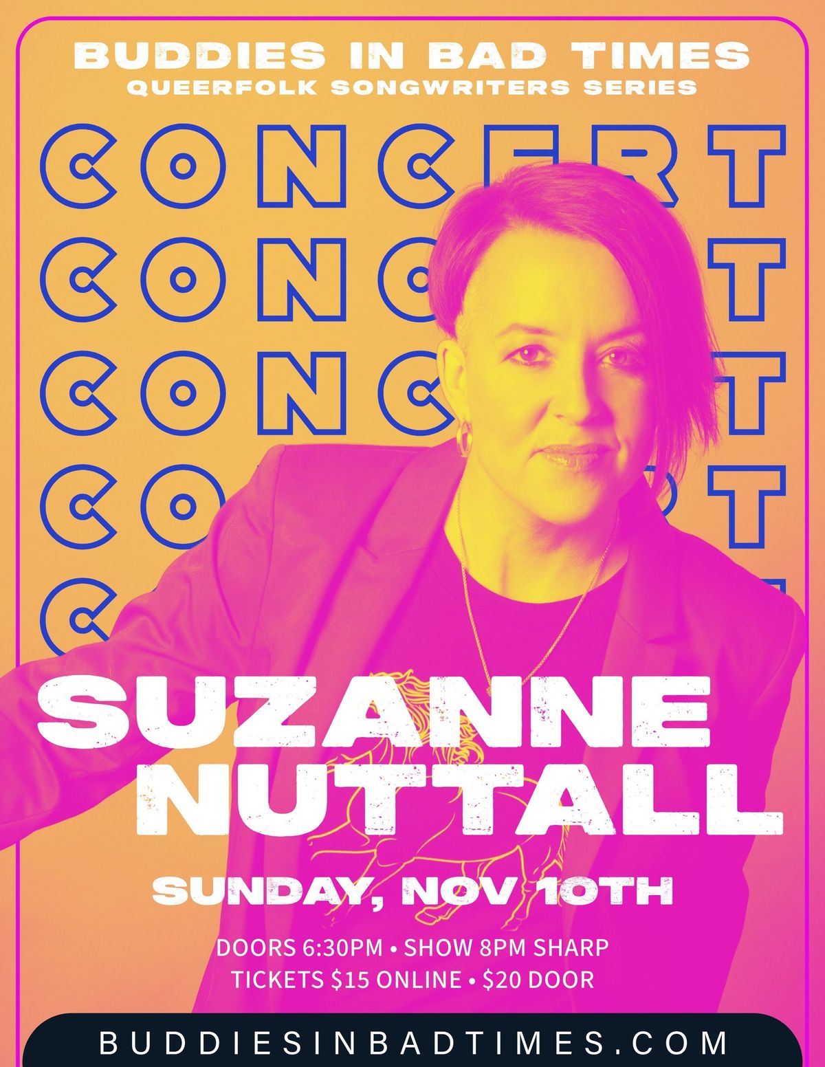 SUZANNE NUTTALL live in Toronto - Nov 10th