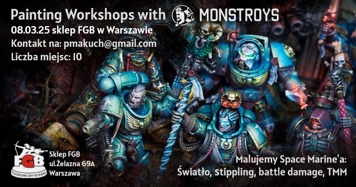 Painting Workshops with MONSTROYS