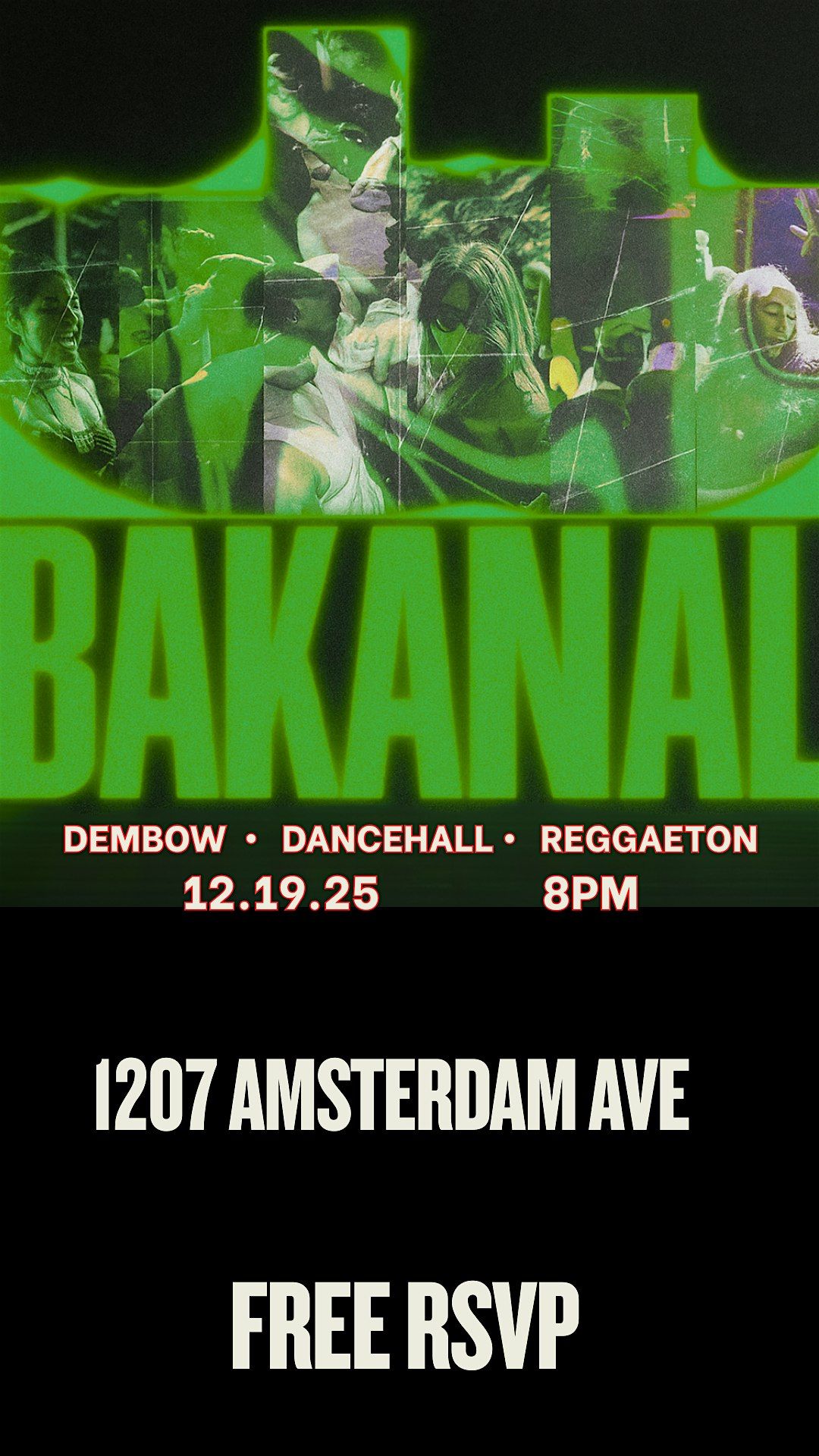 BAKANAL: Dancehall Dembow Reggaeton Party