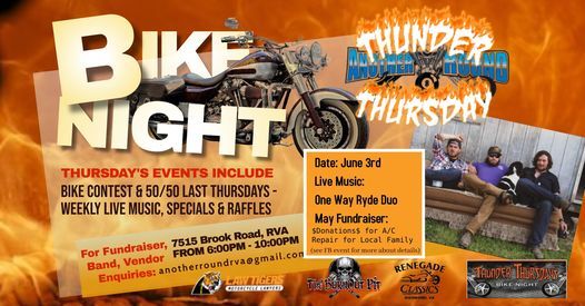 Thunder Thursday w\/One Way Ryde Duo