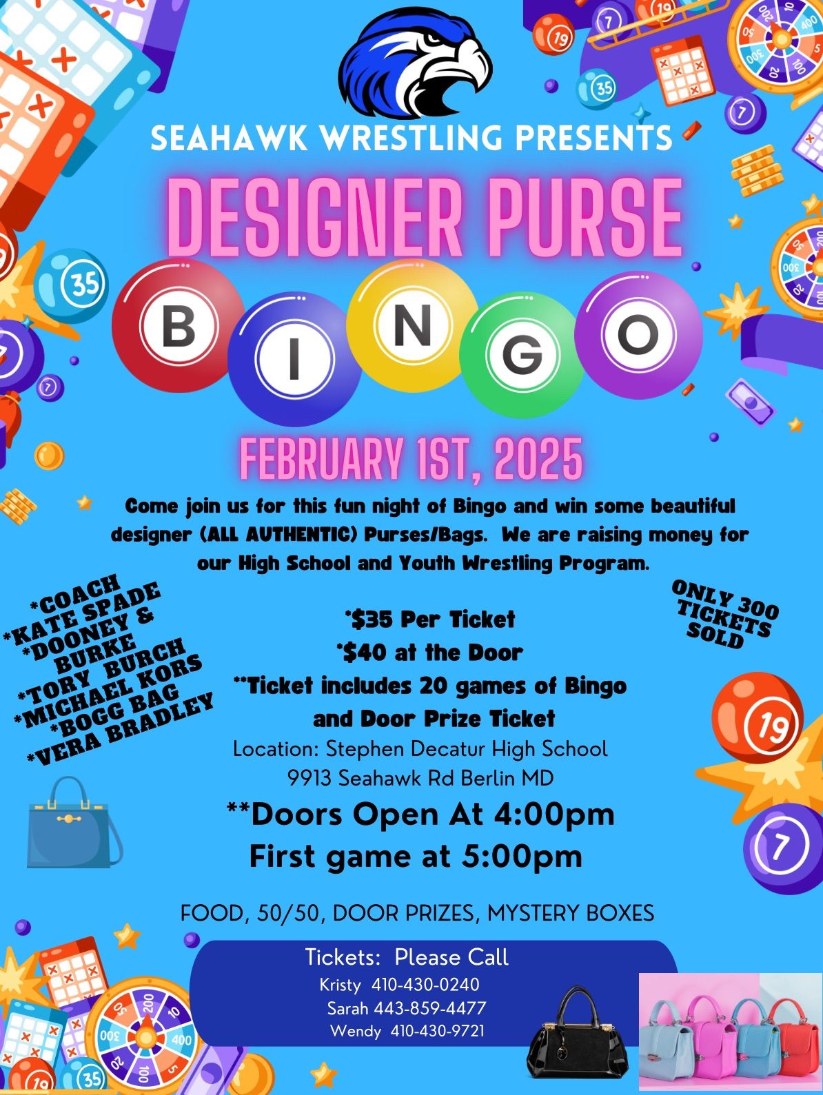 PURSE BINGO