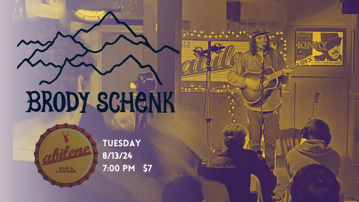 Brody Schenk @ The Abilene