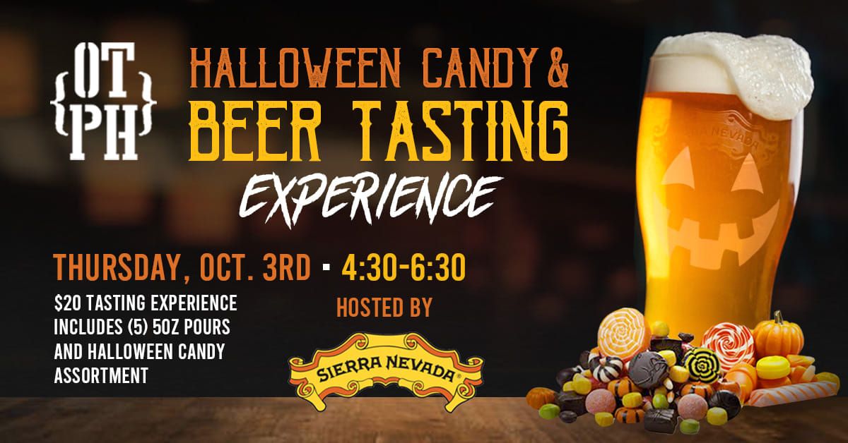 Halloween Candy and Beer Tasting