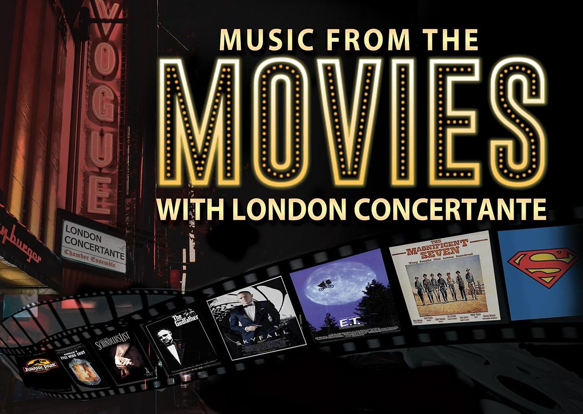 MUSIC FROM THE MOVIES - Sat 21st March, London