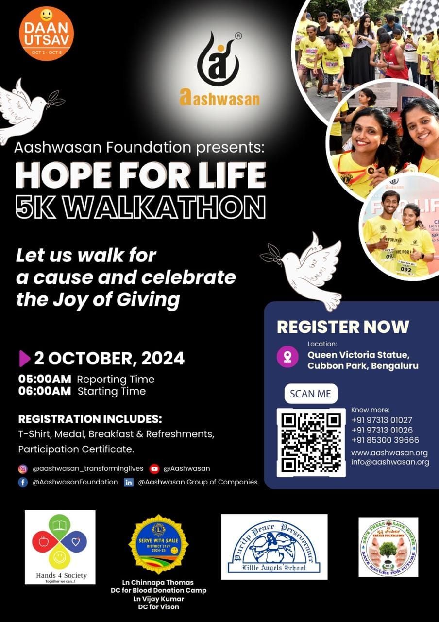 Daan Utsav- Walkathon by Aashwasan Foundation 