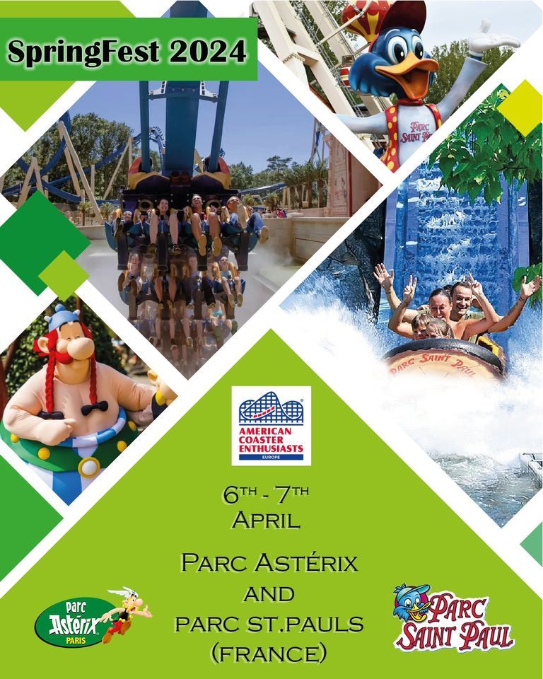 SpringFest 2024 - Parc Ast\u00e9rix and Parc St. Pauls