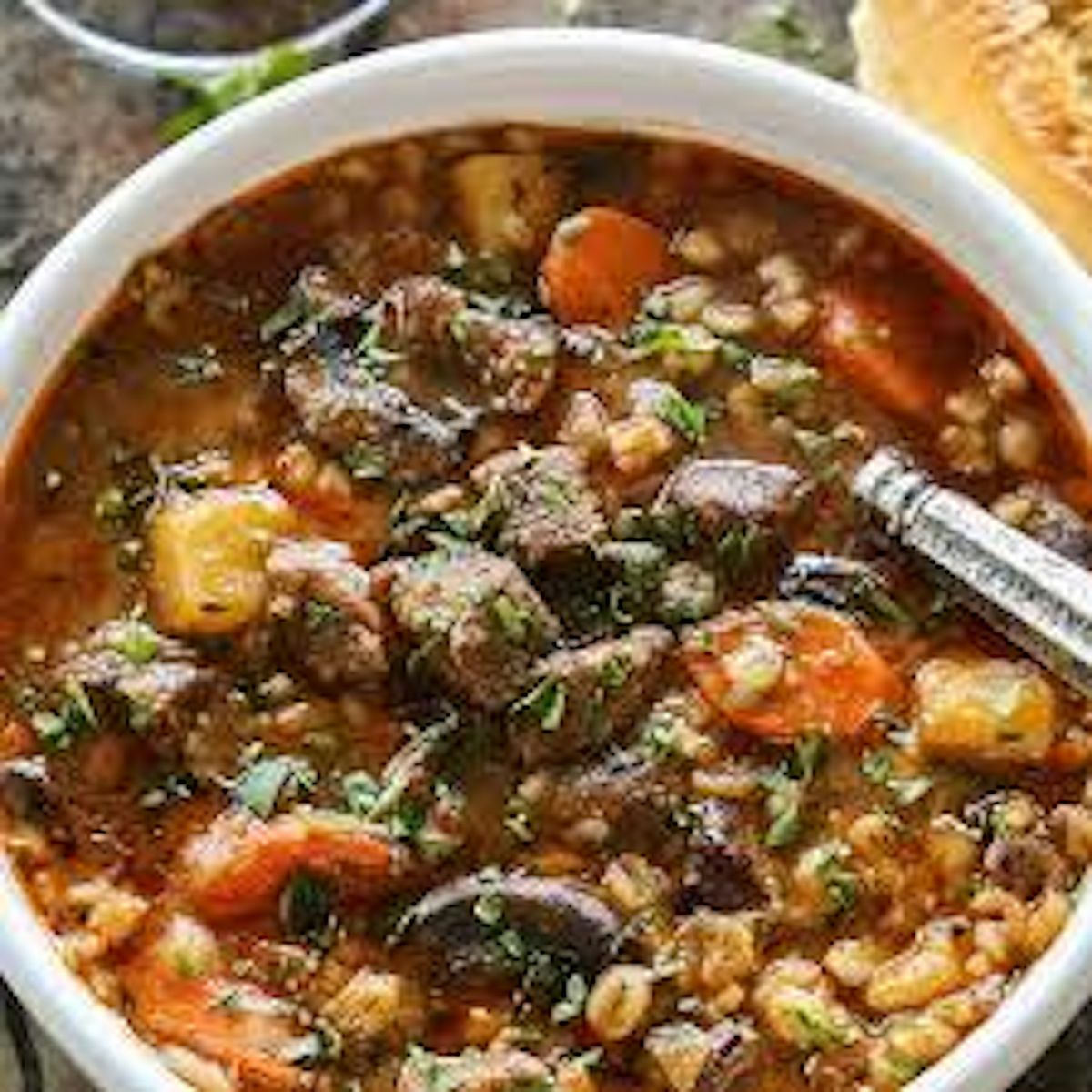 Soup n' Bread Night: Beef Barley Edition!