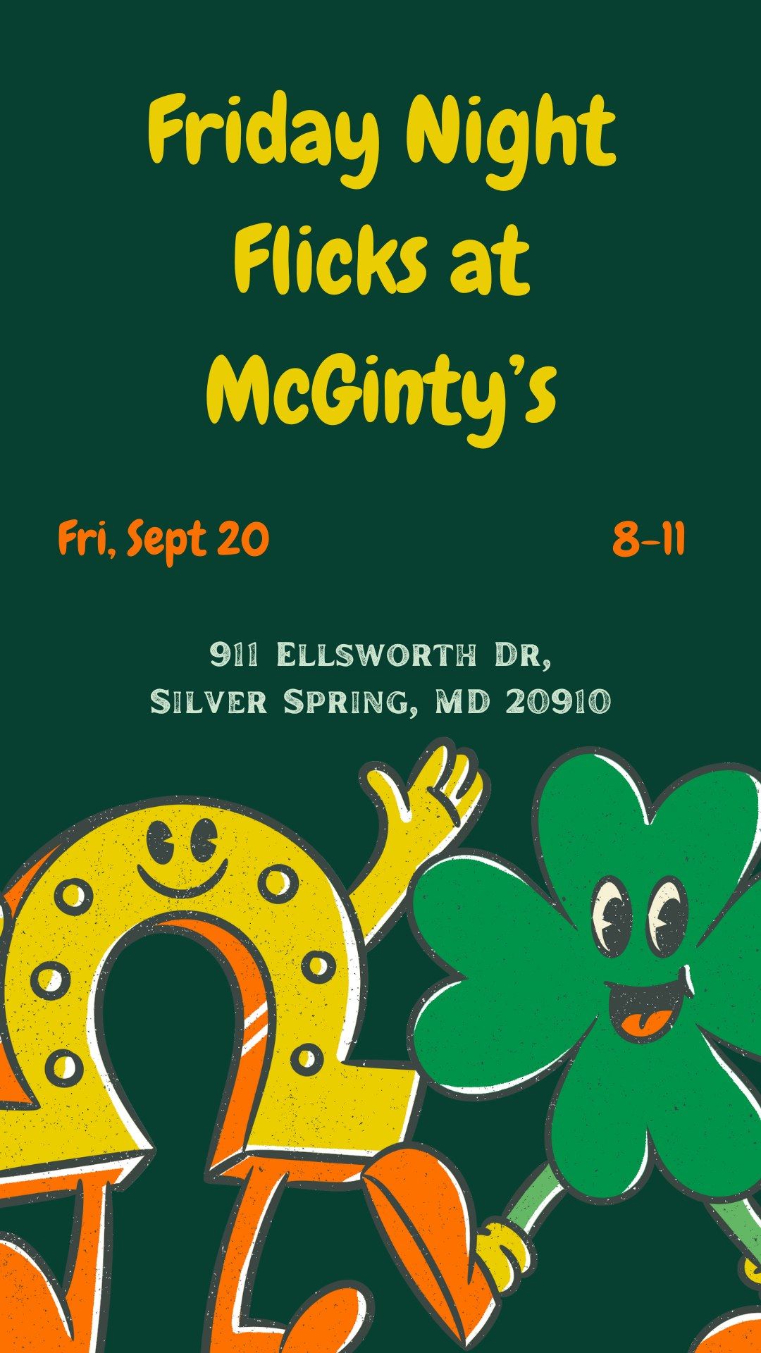 Friday Night Flicks at McGinty's