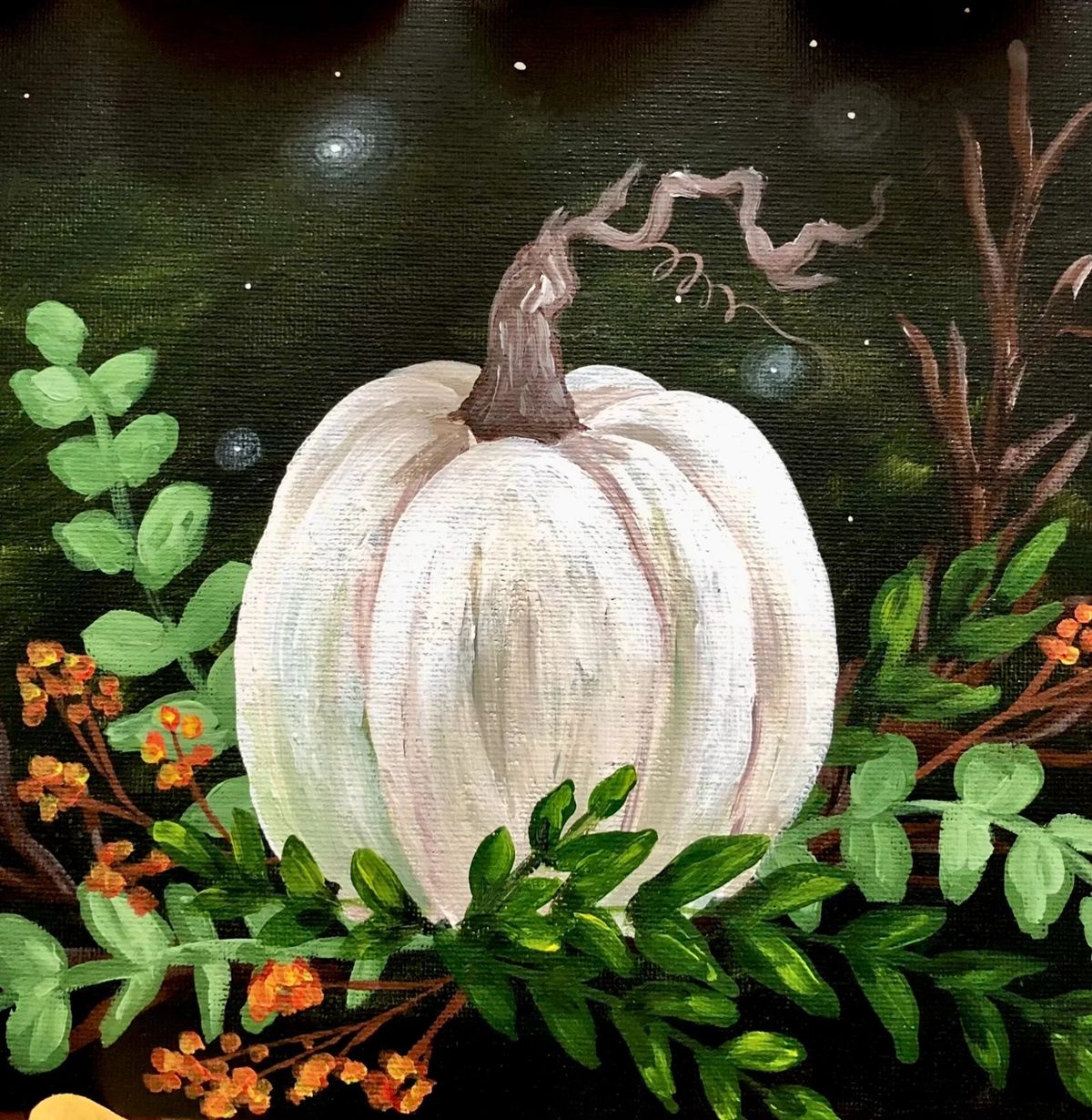 Autumn Pumpkin Painting