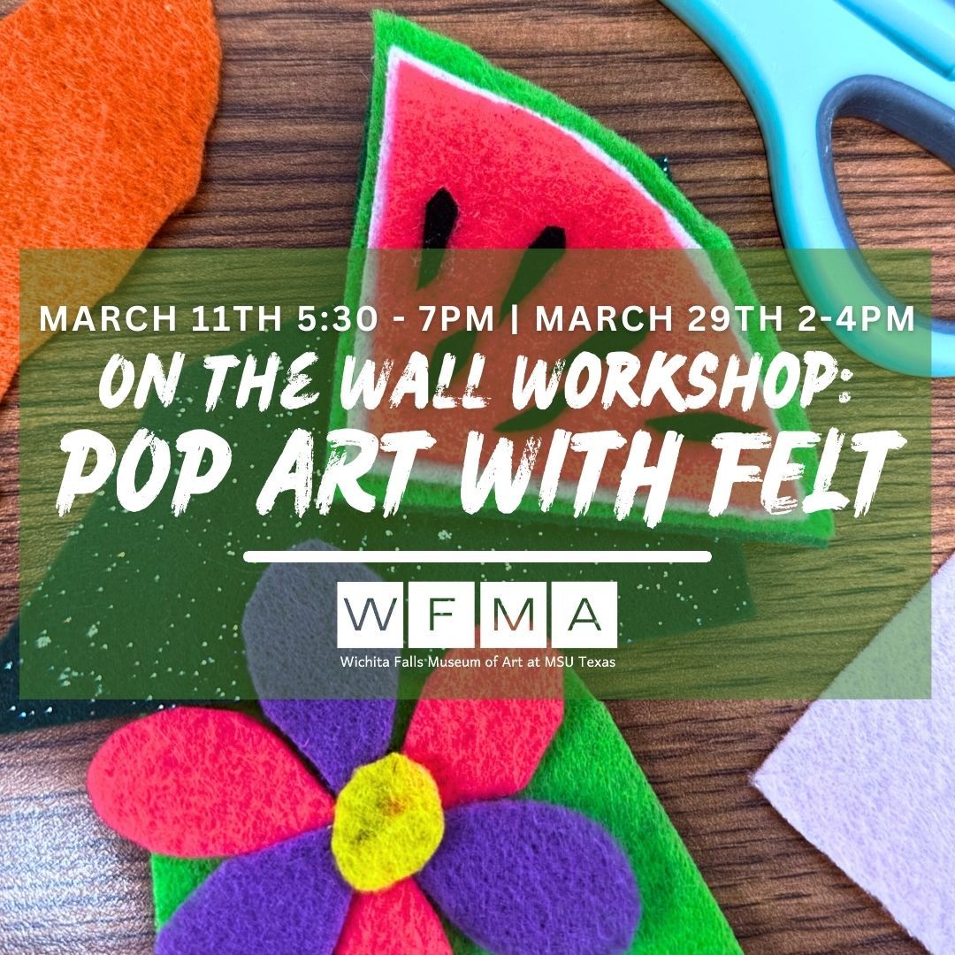 Pop Art with Felt Hands On Workshop