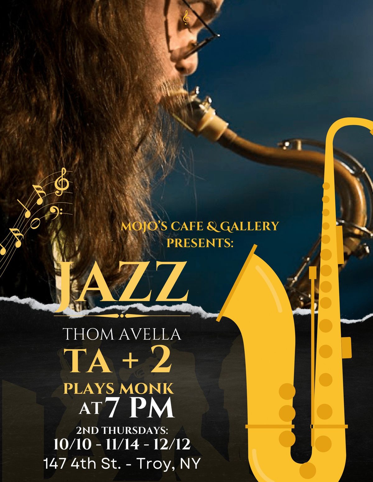 Thom Avella & TA+2 Play the Music of Monk