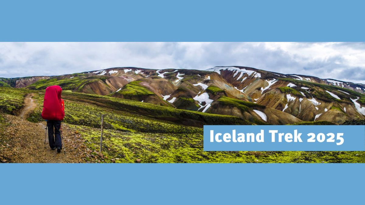 Iceland Trek 2025 Information Evening