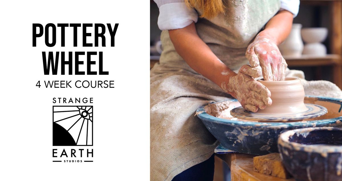 Pottery Wheel 4 Week Course