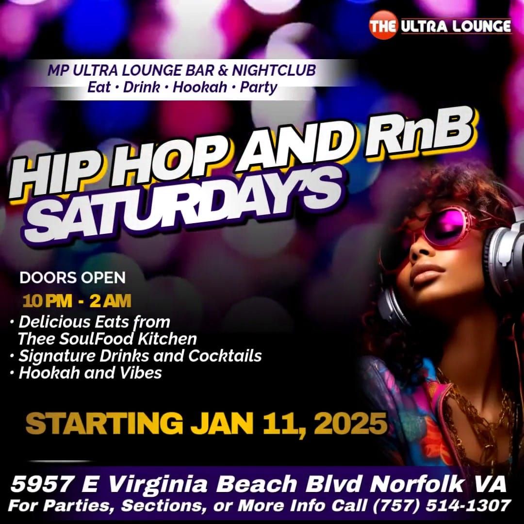 Hip Hop and R&B Saturdays