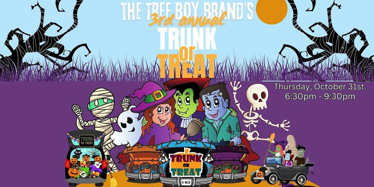 Tree Boy's 3rd Annual Halloween Trunk or Treat