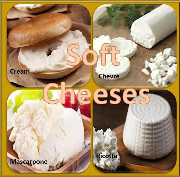 Cheesemaking - Soft Cheeses (Chevre, Cream, Mascarpone, Ricotta & Cottage)
