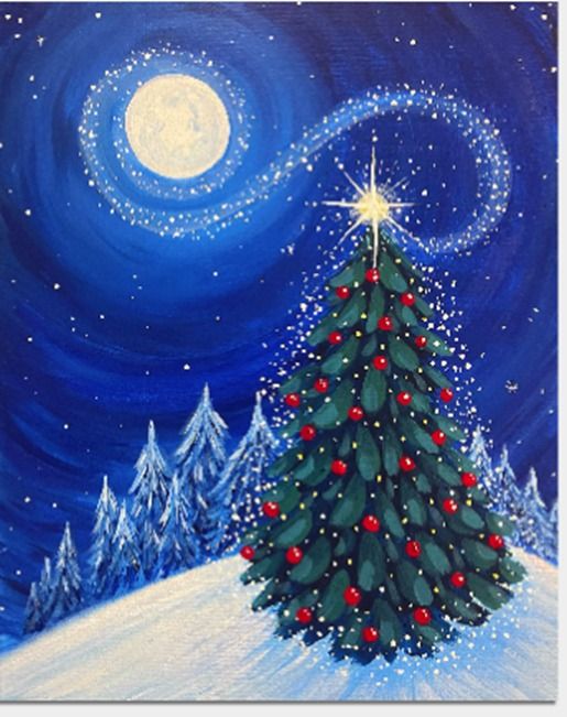 Paint Nite: Jewel of Christmas