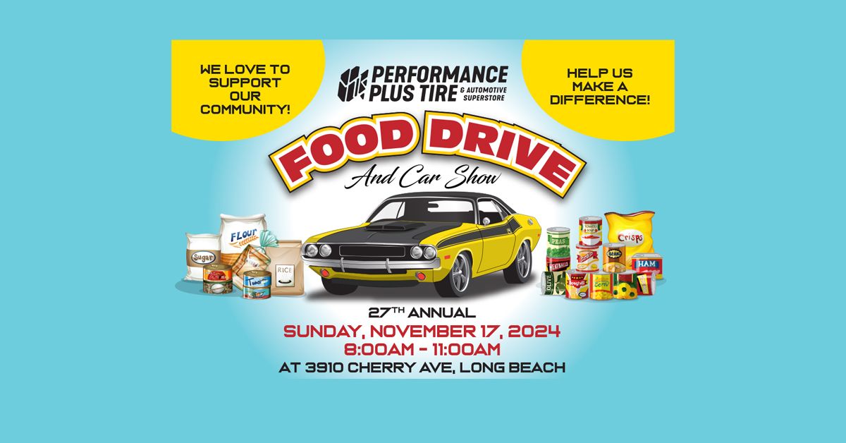 27th Annual Food Drive And Car Show