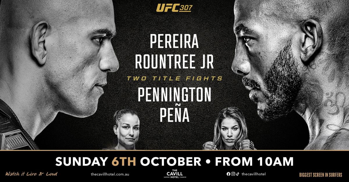 UFC 307 | Pereira vs Rountree Jr