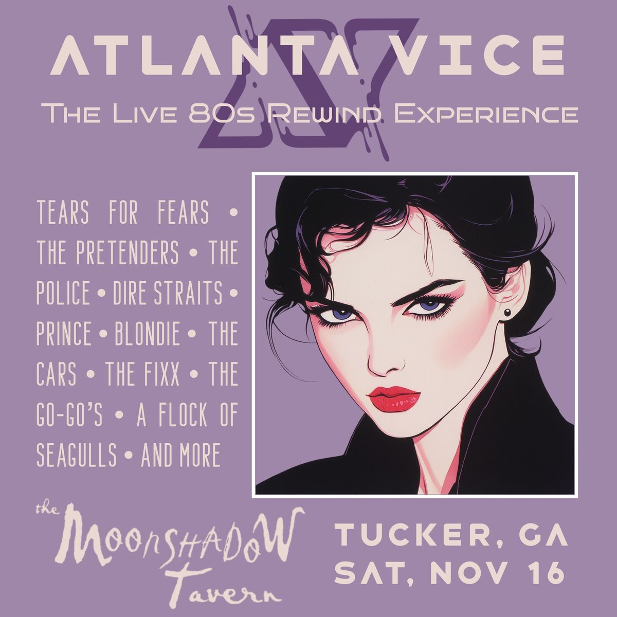 We Get ready to rewind! \ud83d\udd7a\ufe0f Join Atlanta Vice at The MoonShadow Tavern