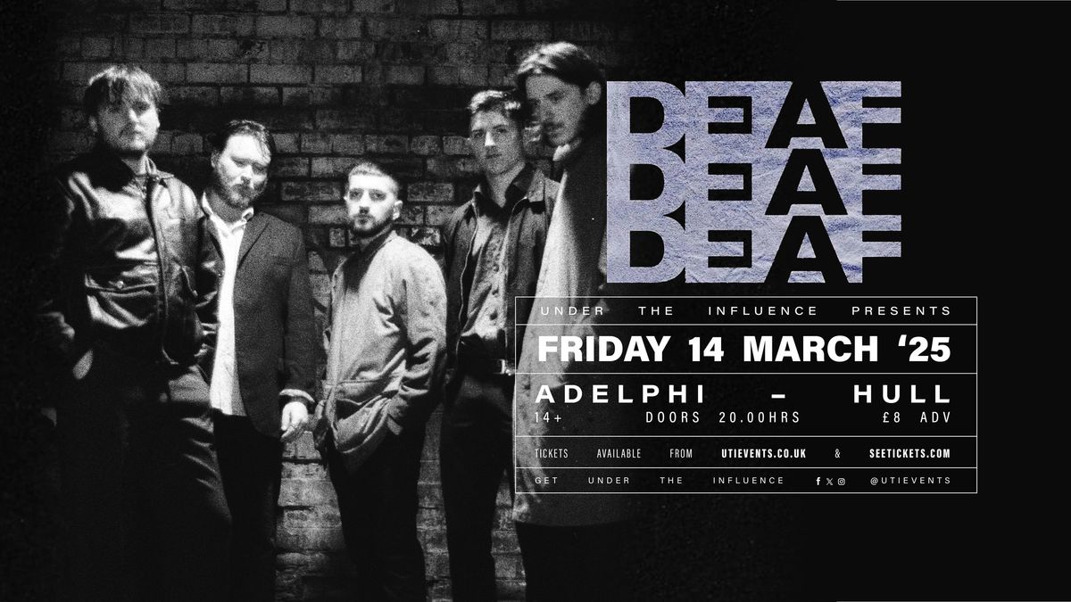 DEAFDEAFDEAF | THE ADELPHI | HULL