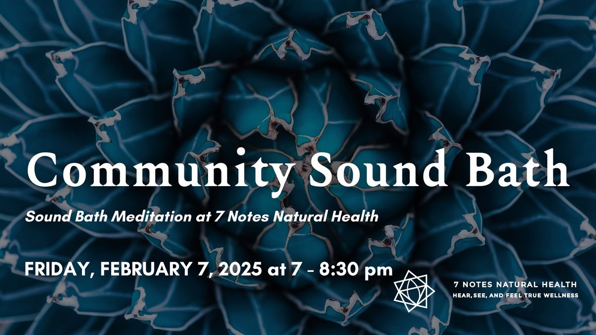 Community Sound Bath